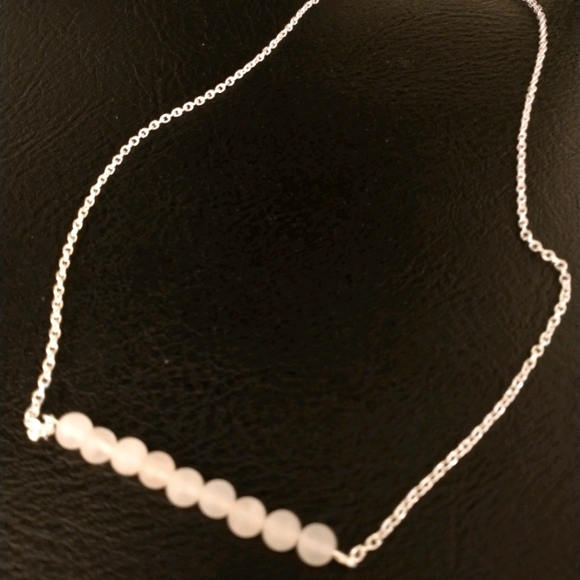 Rose quartz neckalce - Picture 5 of 5